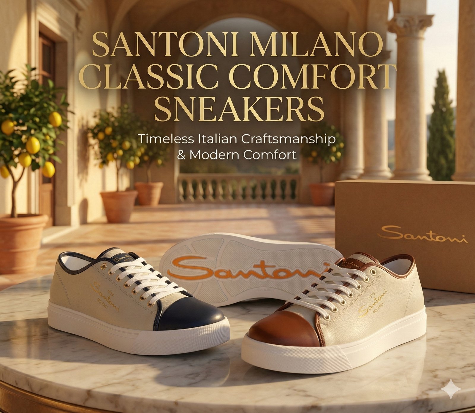 Santoni Milano Classic Comfort Sneakers - Image 24