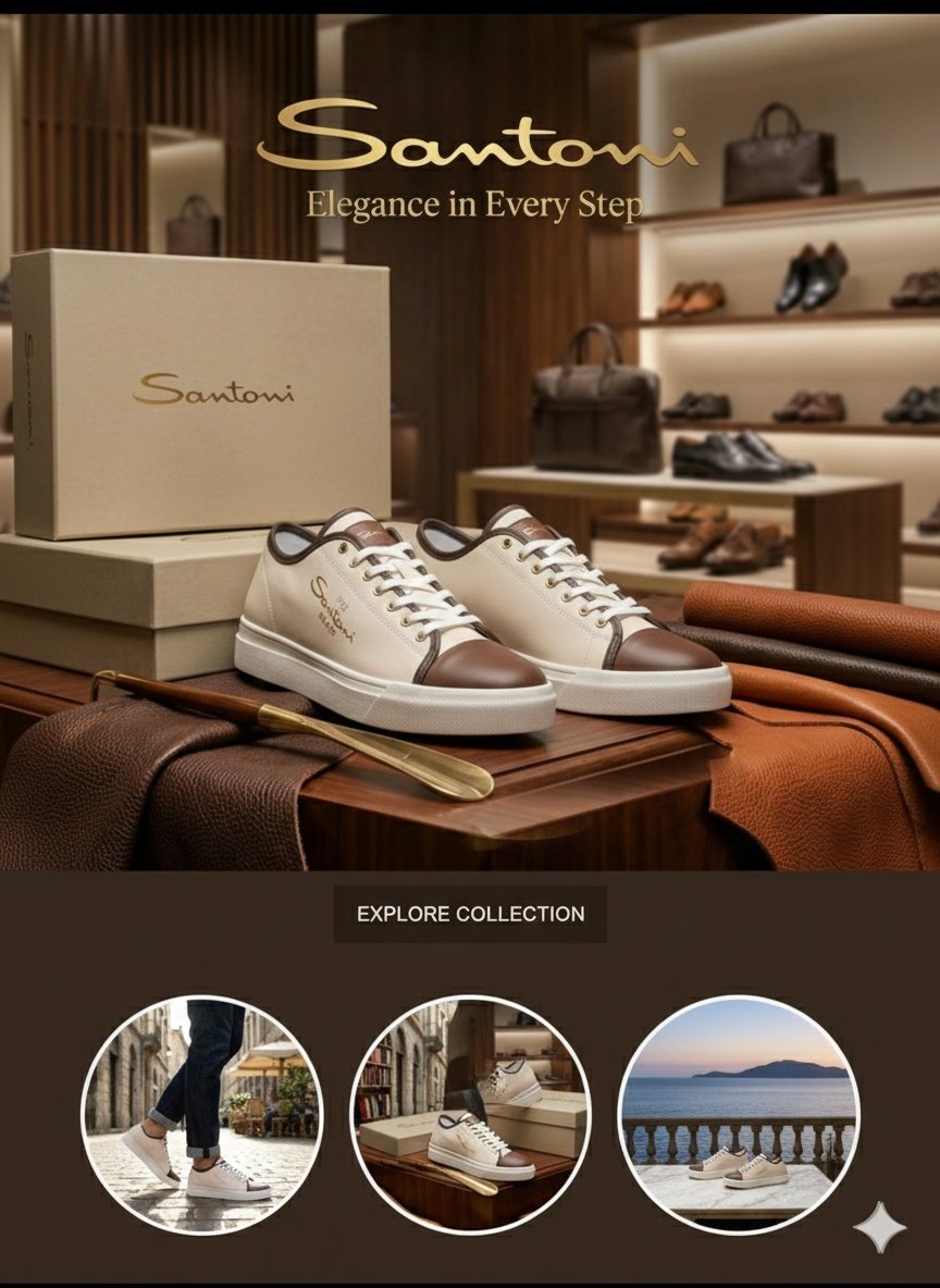 Santoni Milano Classic Comfort Sneakers - Image 9