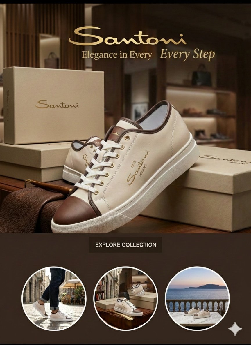 Santoni Milano Classic Comfort Sneakers - Image 10